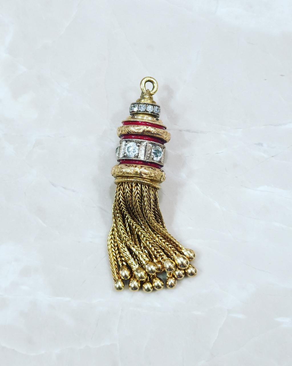 Red enamel