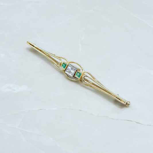 Antique diamond brooch