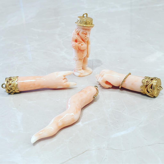 Pink Coral sculptures